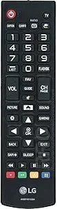 LG AKB74915304 Replacement TV Remote Control - Black (Renewed) — main product image
