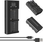 Neewer 10095059 NP-F550 Battery Charger Set