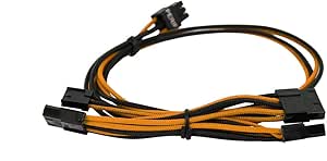 EVGA 100-G2-06KO-B9 Sleeved Power Supply Cable Set