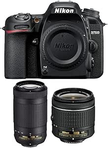 Nikon 13560 D7500 Two Lens Kit DX-Format DSLR