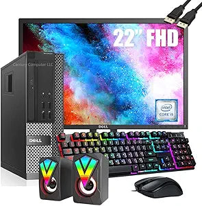 Dell OptiPlex 9020 SFF i7 Desktop Bundle - Renewed