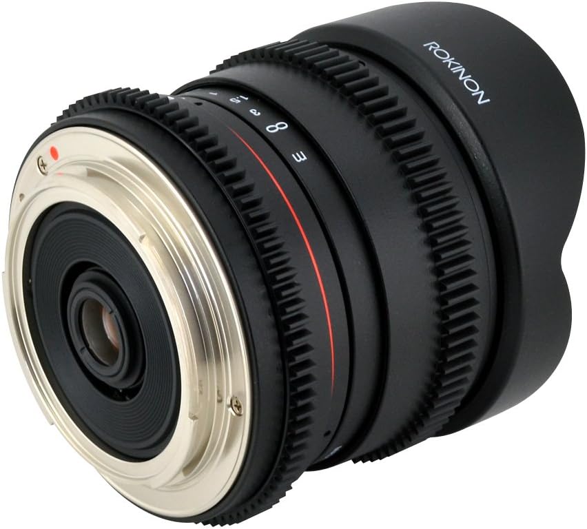 Rokinon RK8MV-C 8mm Cine Fisheye Lens - Canon DSLR