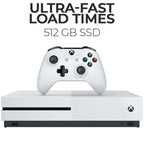 Microsoft Xbox One S 512GB Console Renewed Bundle