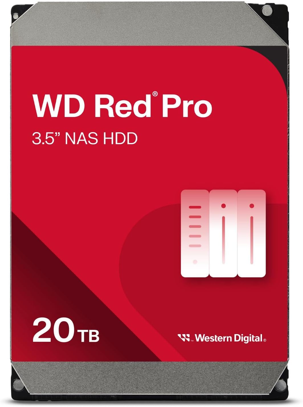 Western Digital WD201KFGX 20TB Red Pro NAS Hard Drive