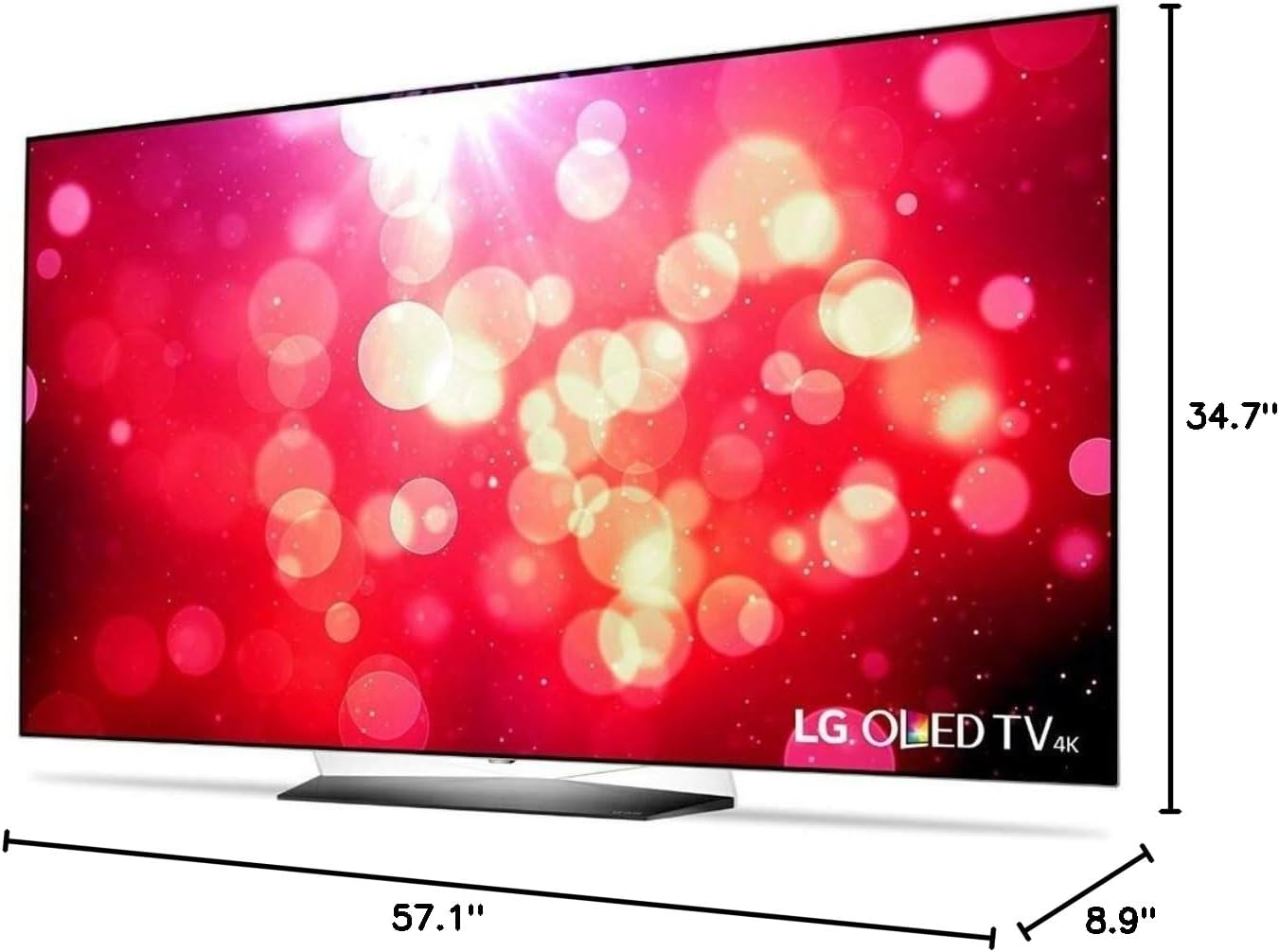 LG OLED65B7A 65" OLED 4K HDR Smart TV (Renewed)