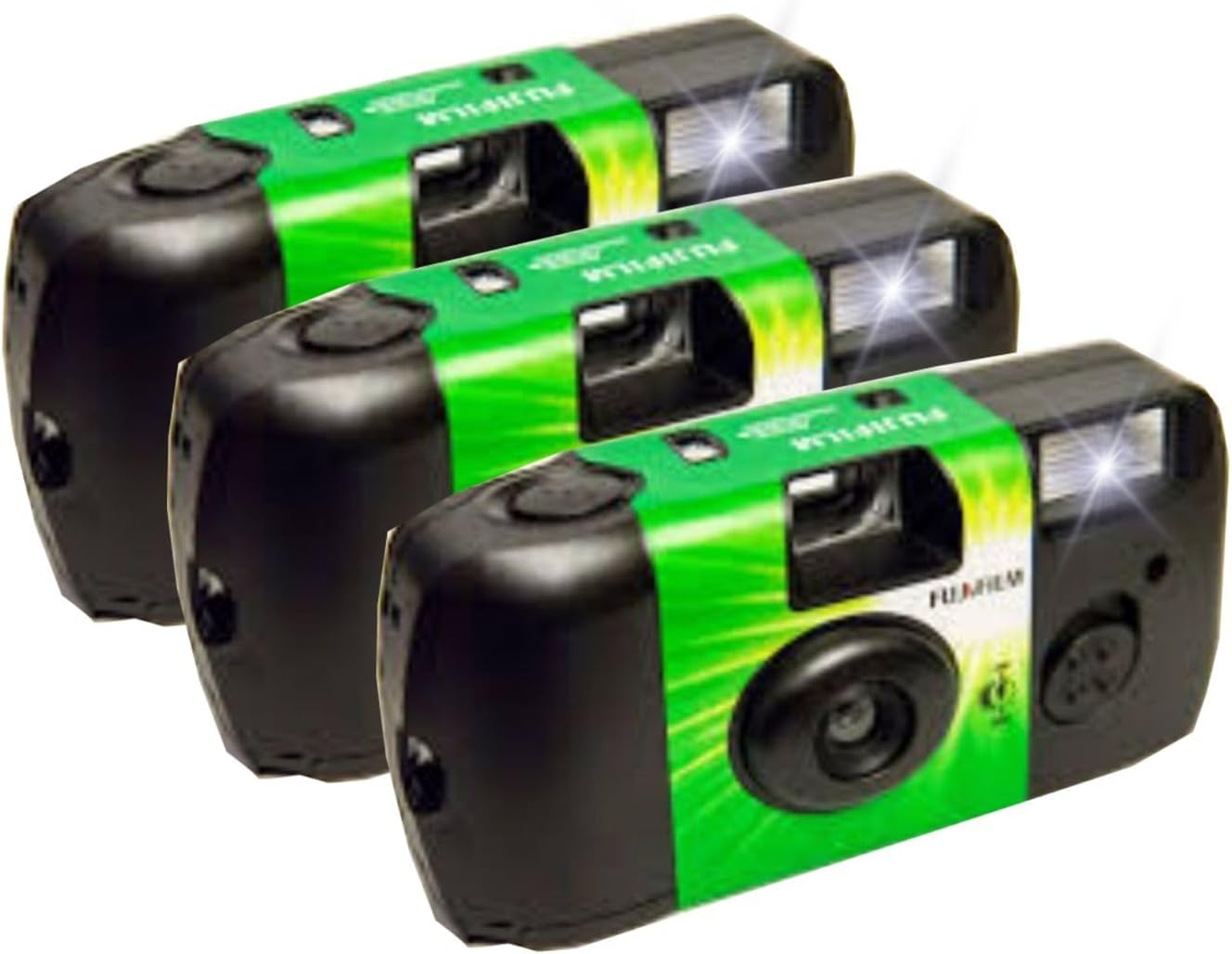 Fujifilm QuickSnap Flash 400 Disposable Camera 3-Pack
