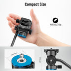 Neewer 10102493 GM24 Tripod Fluid Head, Blue