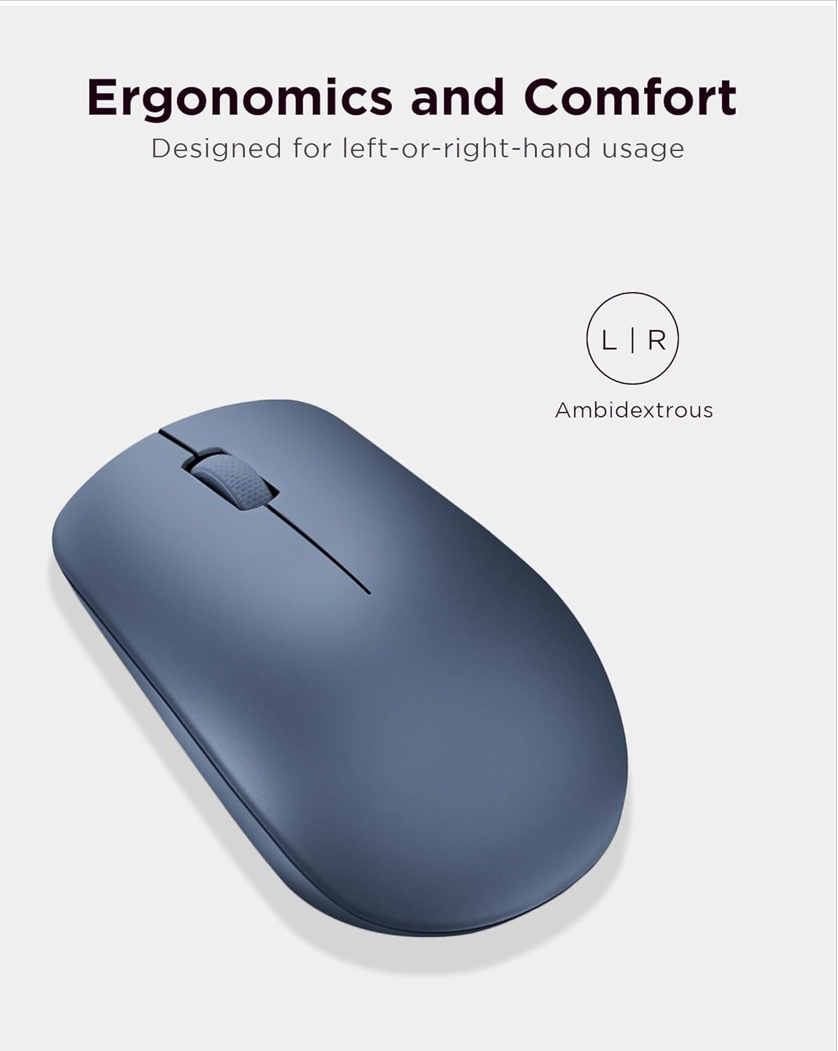 Lenovo 530MOUSE Wireless Mouse - Abyss Blue
