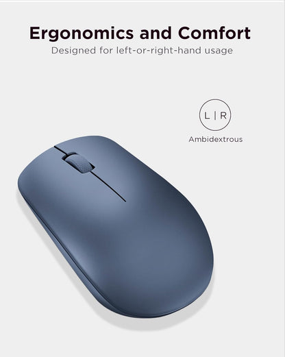 Lenovo 530MOUSE Wireless Mouse - Abyss Blue