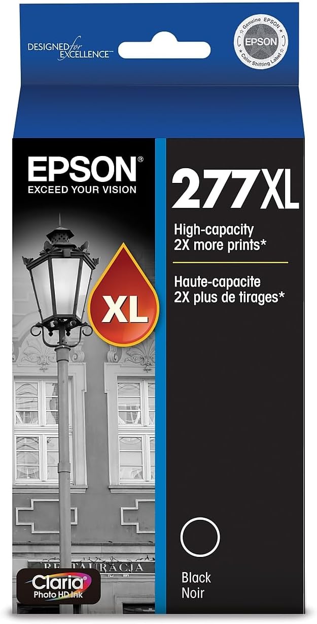Epson T277XL120-S Photo Black High Capacity Ink