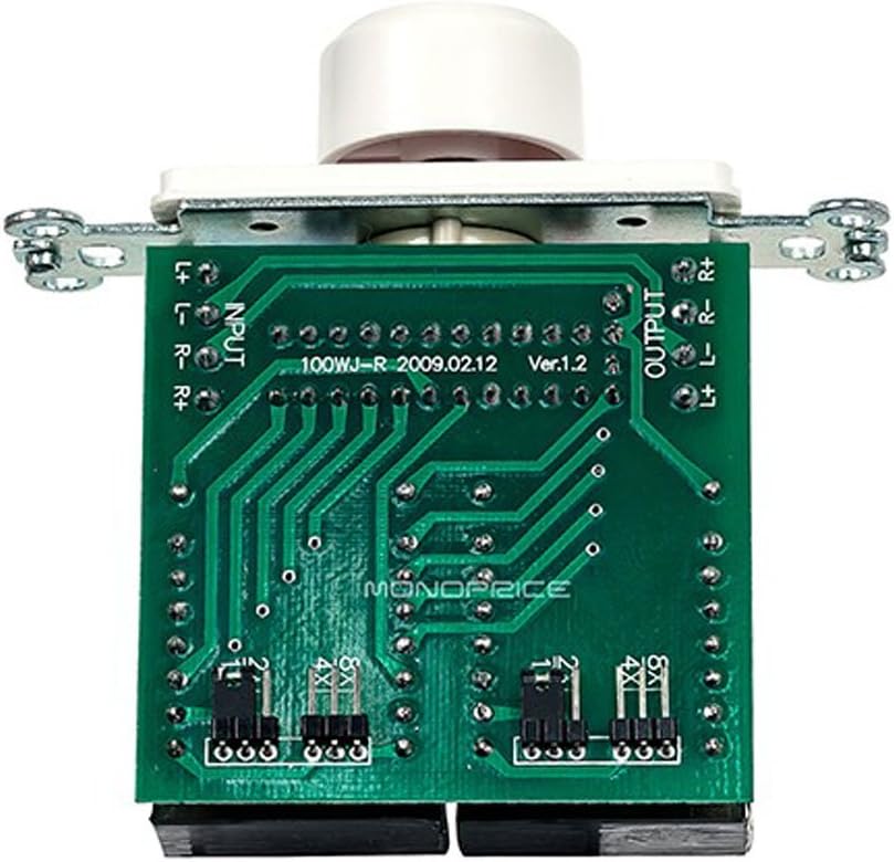 Monoprice 108243 Rotary Speaker Volume Controller White
