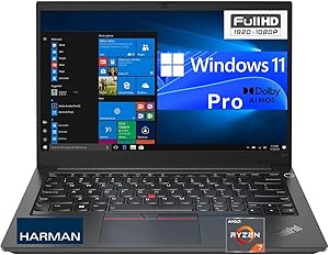Lenovo 14" FHD Ryzen 7 5700U 16GB 512GB SSD Laptop