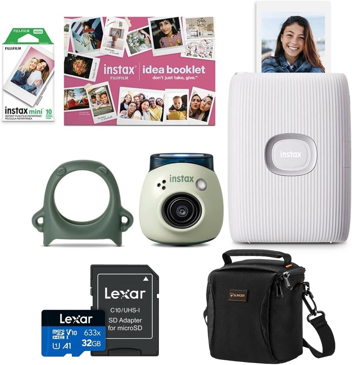 Fujifilm Instax Pal Camera & Mini Link 2 Printer Bundle