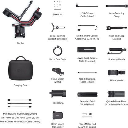 DJI RS 3 Pro Combo 3-Axis Gimbal Stabilizer