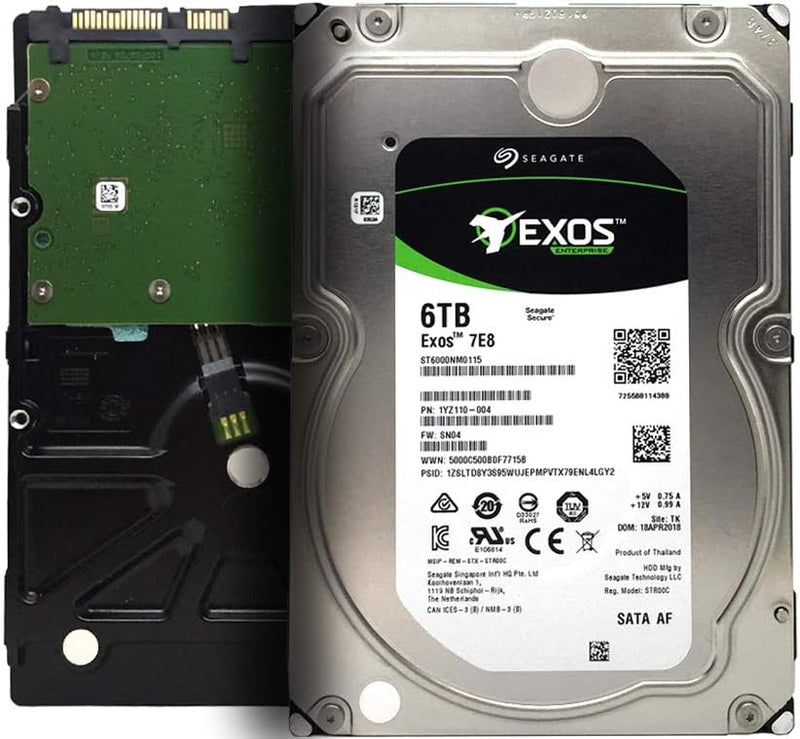 Seagate ST6000NM0115 HDD - 6TB Enterprise 7200 RPM SATA Drive — main product image