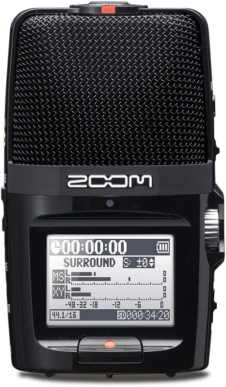 Zoom H2n Handy Recorder with MS Microphone
