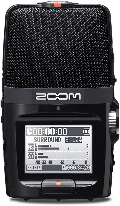 Zoom H2n Handy Recorder with MS Microphone