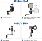 Neewer 10102507 Wall Ceiling Mount Light Bracket