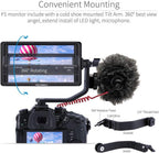 FEELWORLD F5-FBA 5 Inch On-Camera Field Monitor