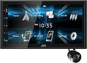 JVC KW-M150BT Digital Multimedia Receiver Camera Bundle