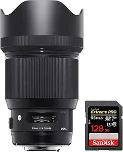 Sigma E10SG8514ATCN 85mm f/1.4 DG HSM Art Lens