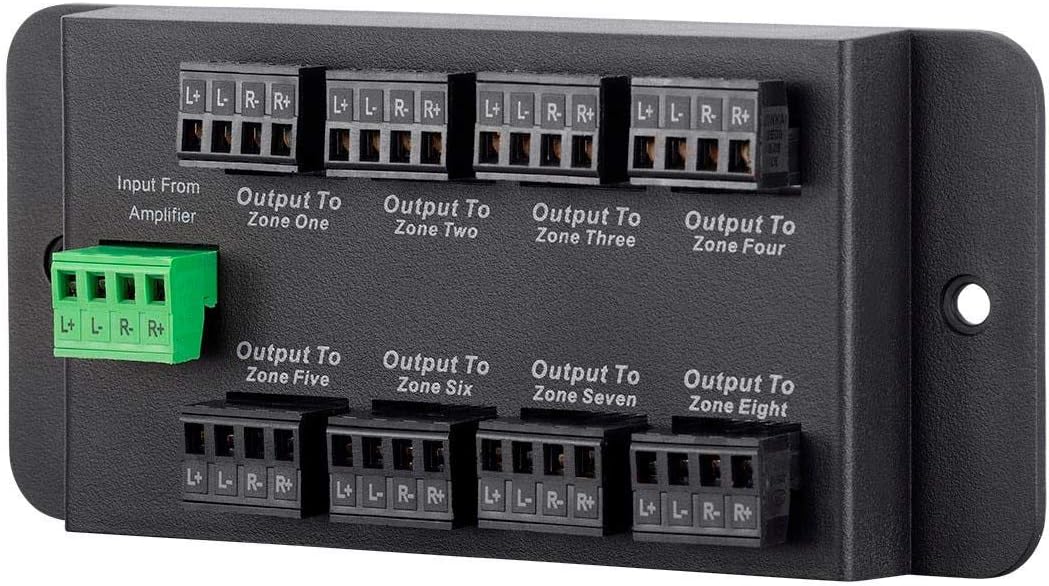 Monoprice 138161 8-Zone Speaker Distribution Hub