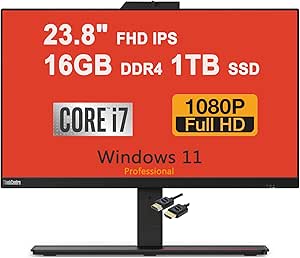 Lenovo ThinkCentre M90a i7 24" All-in-One Desktop