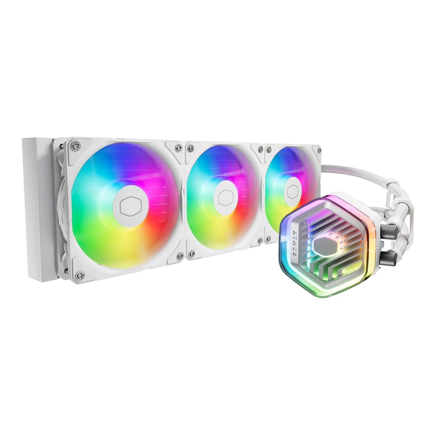 Cooler Master MLX-D36M-A25PZ-RW 360 Atmos White AIO Liquid CPU Cooler