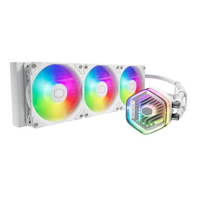 Cooler Master MLX-D36M-A25PZ-RW 360 Atmos White AIO Liquid CPU Cooler