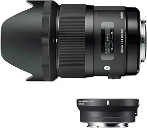 Sigma 340954_89E965 35mm F1.4 Art EOS Lens with MC-11 Adapter