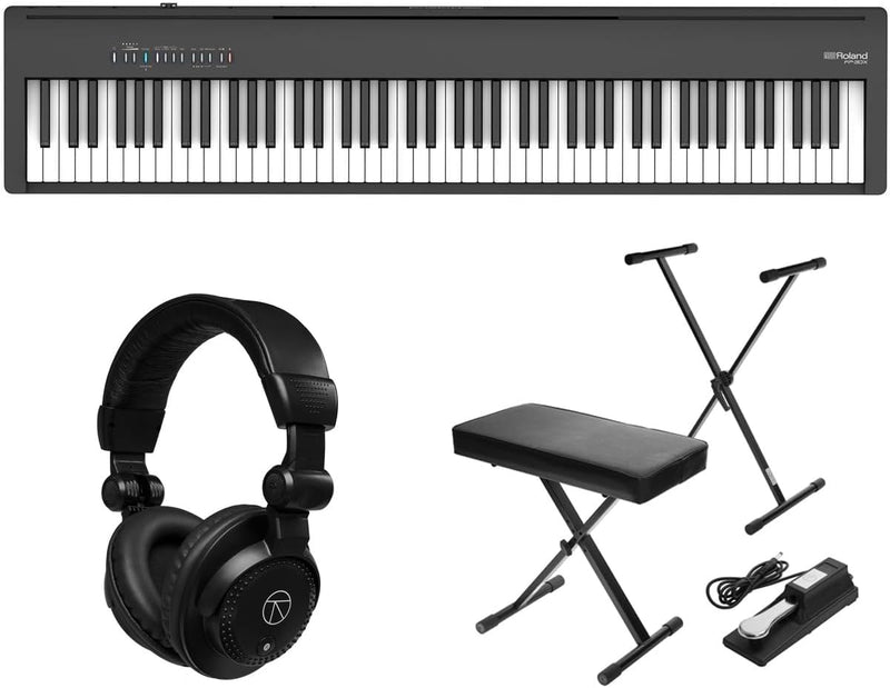 Roland FP-30X Kit 88-Key Digital Piano Bundle — main product image