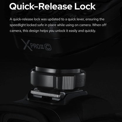 Godox XPROIIC2VBC XProII-C TTL Wireless Flash Trigger