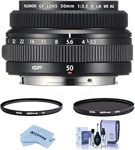 Fujifilm GF 50mm F/3.5 Lens Bundle