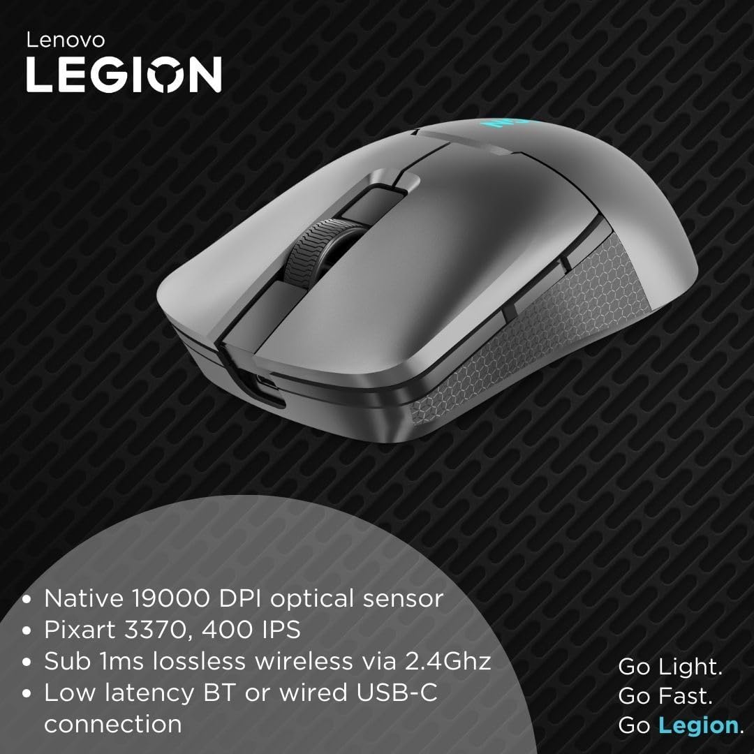Lenovo GY51H47354 Legion M600s RGB Wireless Gaming Mouse