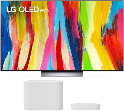 LG E52LGOLED55C2PUA 55-Inch 4K OLED TV & Eclair Soundbar Bundle