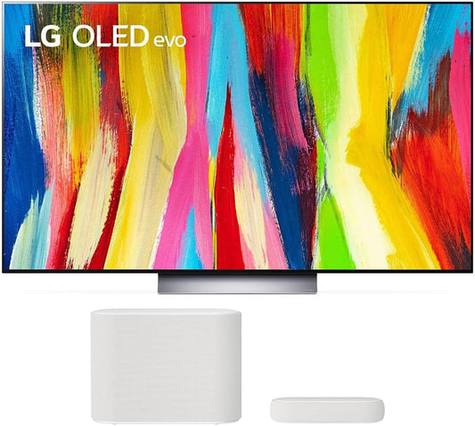 LG E52LGOLED55C2PUA 55-Inch 4K OLED TV & Eclair Soundbar Bundle