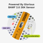 Glorious GLO-MS-OMWV2-MW Model O 2 Mini Wireless Gaming Mouse
