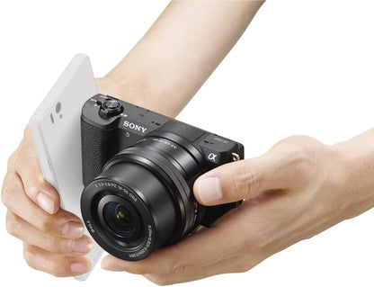 Sony ILCE5100L/B a5100 16-50mm Mirrorless Camera (Renewed)