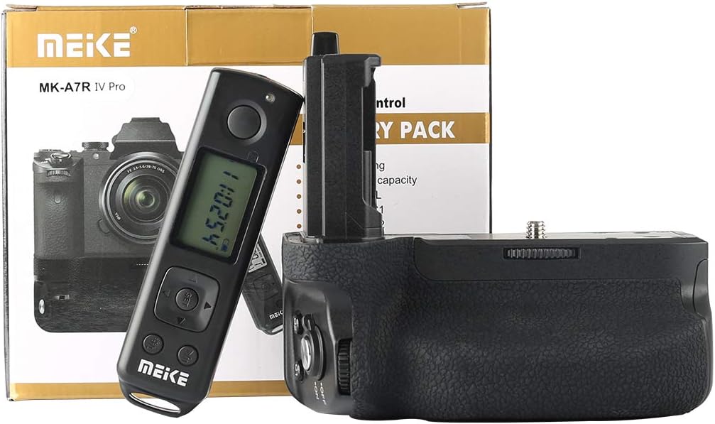 Meike D178621 MK-A7R IV PRO Battery Grip for Sony A7IV A7R IV A9II
