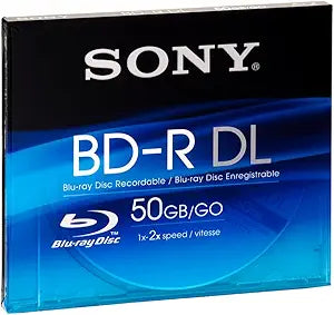 Sony BNR50AV 50 GB BD-R Blu-ray Disc — main product image