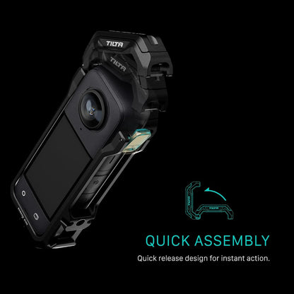Tilta TA-T67-FCC-B TX Insta360 X4 Full Camera Cage