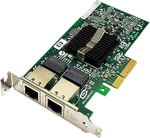 HP NC360T Dual Port Gigabit Ethernet Adapter — main product image