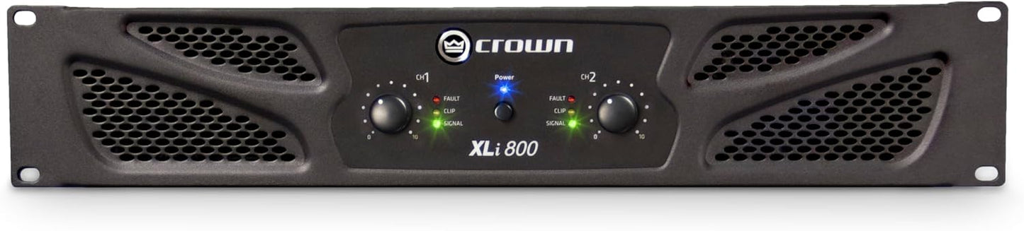 Crown XLi800 300W Two-Channel Power Amplifier