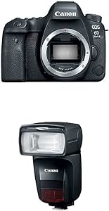 Canon EOS 6D Mark II DSLR Camera + Speedlite 470EX-AI