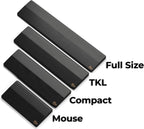 Glorious GV-87-DARK Wooden Wrist Rest - Tenkeyless (TKL) Onyx Black