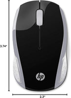 HP 2HU84AA Wireless Mouse 200 Black/Silver