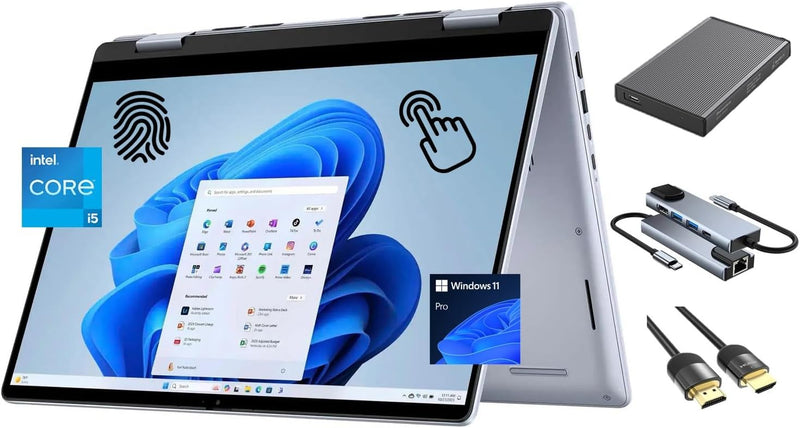 Dell Inspiron 14 2-in-1 Core 5 64GB/2TB SSD Touchscreen Laptop — main product image