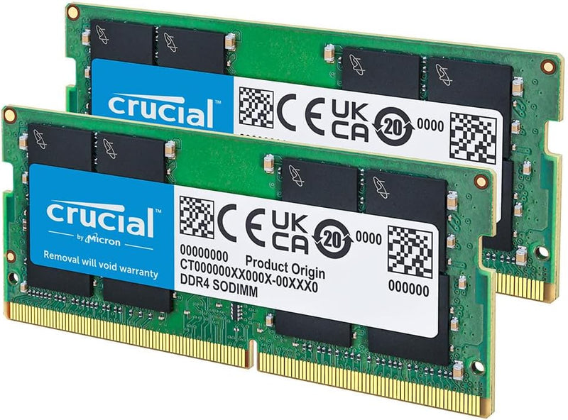 Crucial CT2K16G4SFRA32A 32GB DDR4 3200MHz SODIMM Kit — main product image
