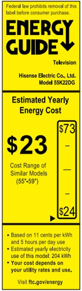 Hisense 55K22DG 55-Inch 1080p 120Hz LED TV