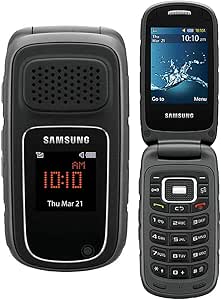 Samsung SGH-A997 Rugby 3 Rugged Unlocked Flip Phone - Gray